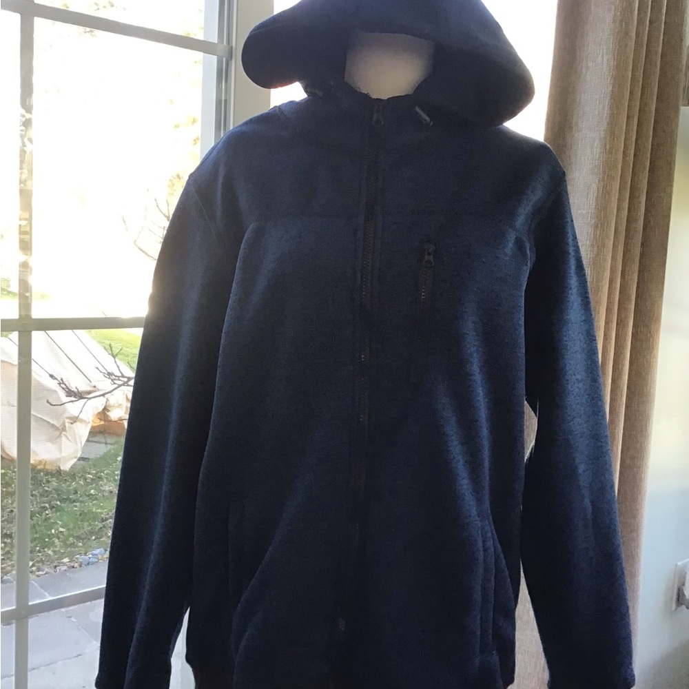 Hoodie, Mack Russo Size XL in blue